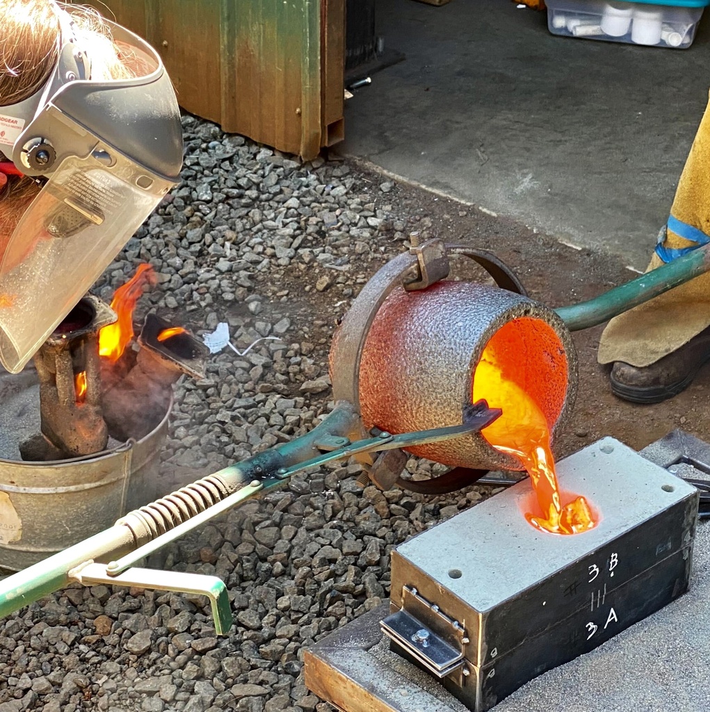 Bronze Casting: Guided Open Studio in the Foundry