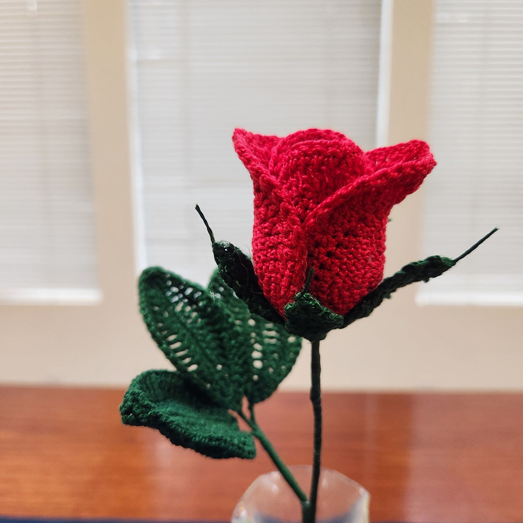Crochet Techniques: 3D Crochet Rose