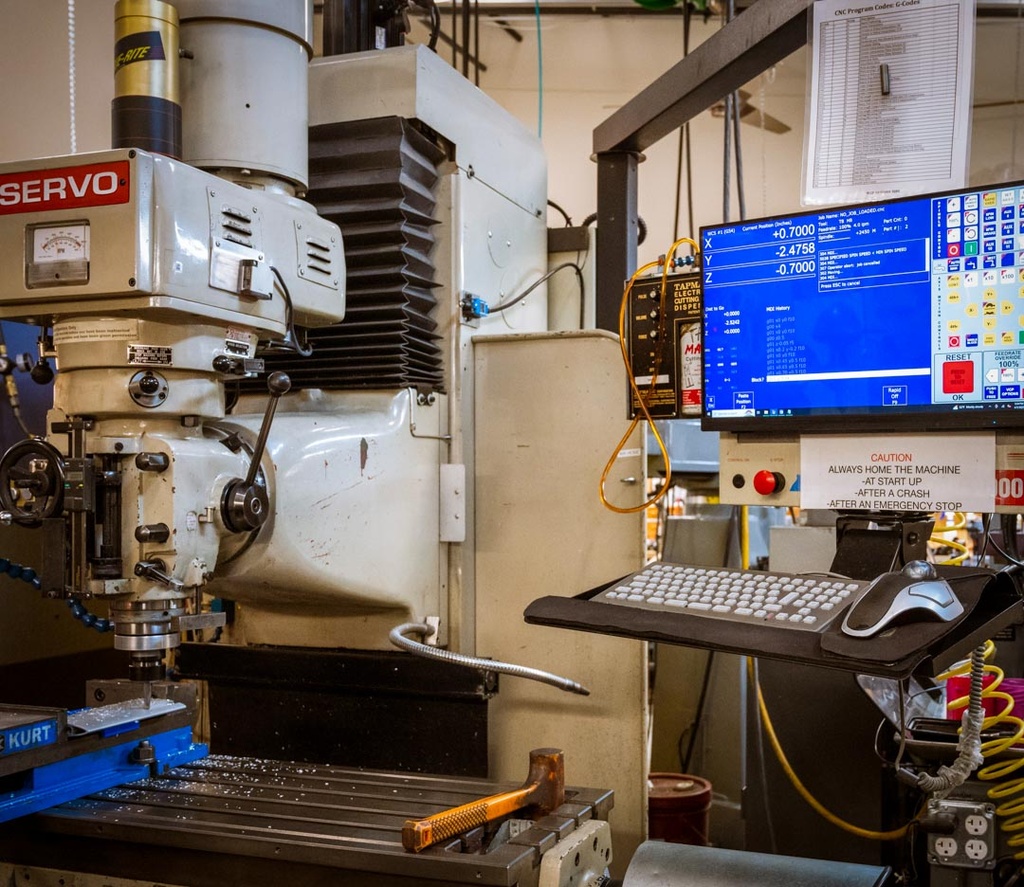 Machine Shop: Introduction to the CNC Mill