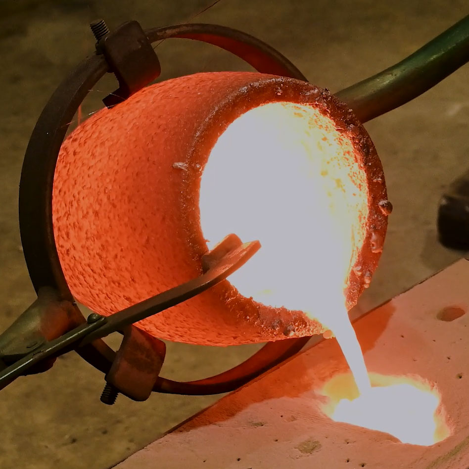 Metal Casting in the Foundry