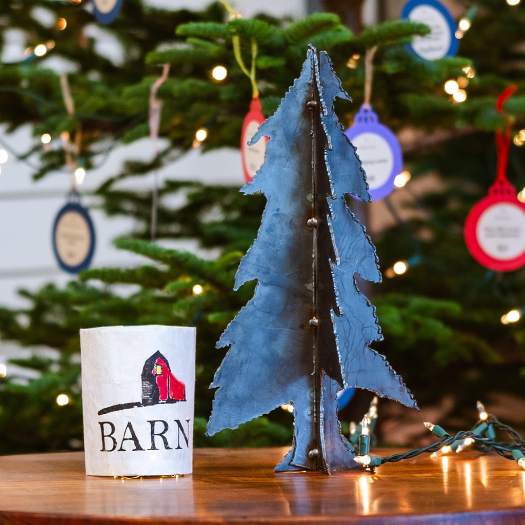 Staff Try It! Make a Metal Evergreen Tree