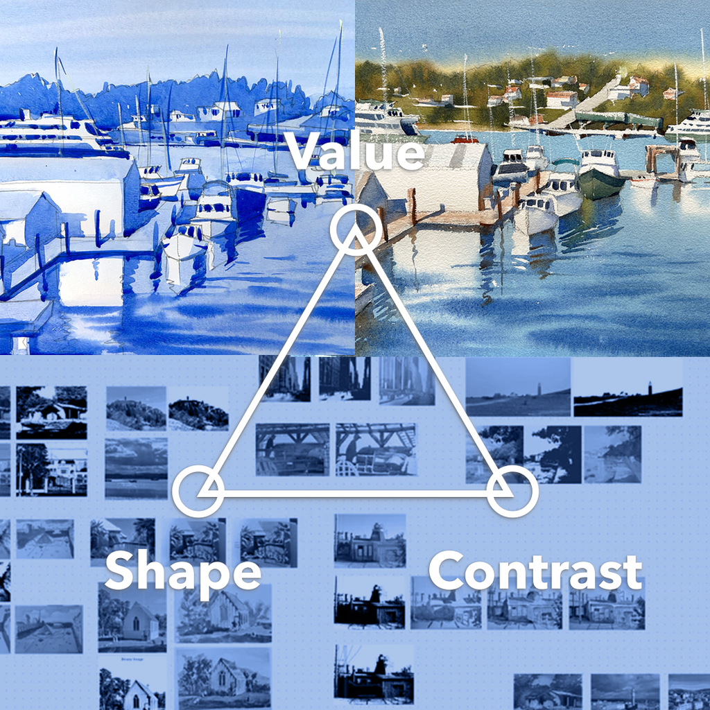 Watercolor: Mastering Composition and Design