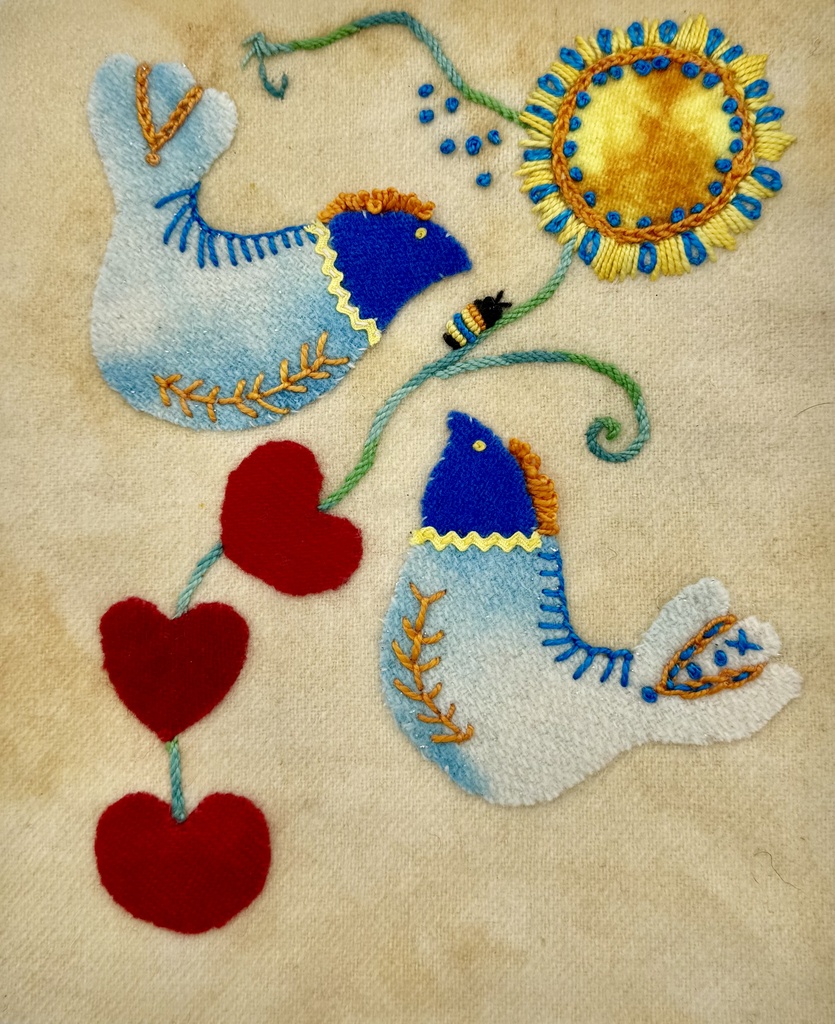 Beginning Wool Quilting and Basic Embroidery