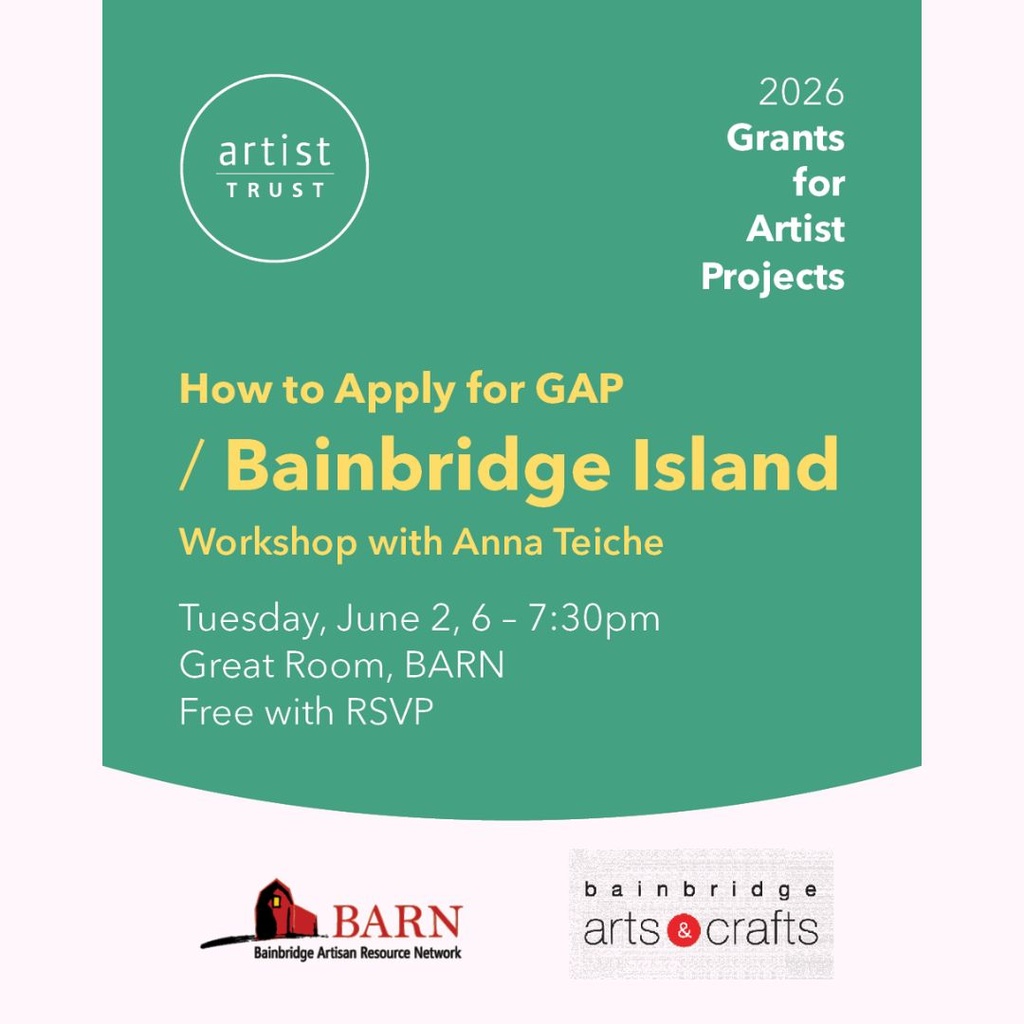 Artist Trust Workshop: How to Apply for GAP Grants