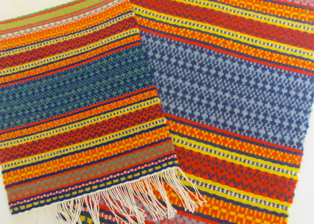 Krokbragd Weaving: Rigid Heddle Loom