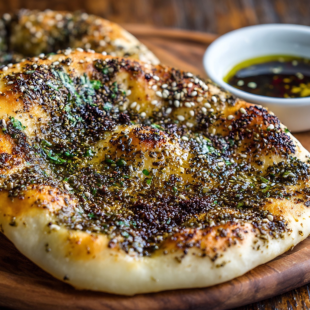 Lebanese Flatbreads: Man’oushe