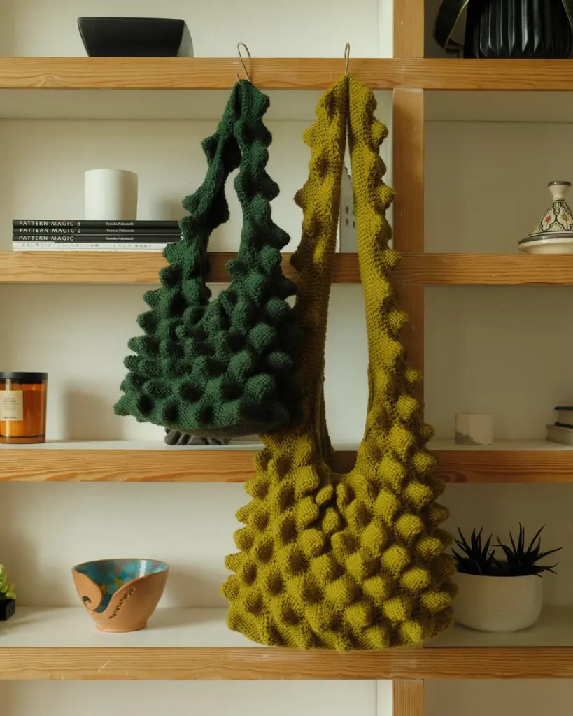 Romanesco Bag Knit Along