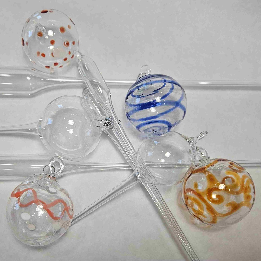 Torchworking: Blown Glass Ornaments